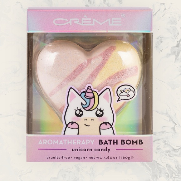 The Creme Shop Other - The Crème Shop Unicorn Candy Aromatherapy Bath Bomb, 5.64 oz, NIB